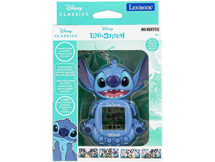 Disney Stitch Lexibook Digitales interaktives Haustier 5+ Jahre