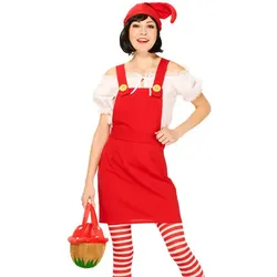 Latzrock "rot" für Damen