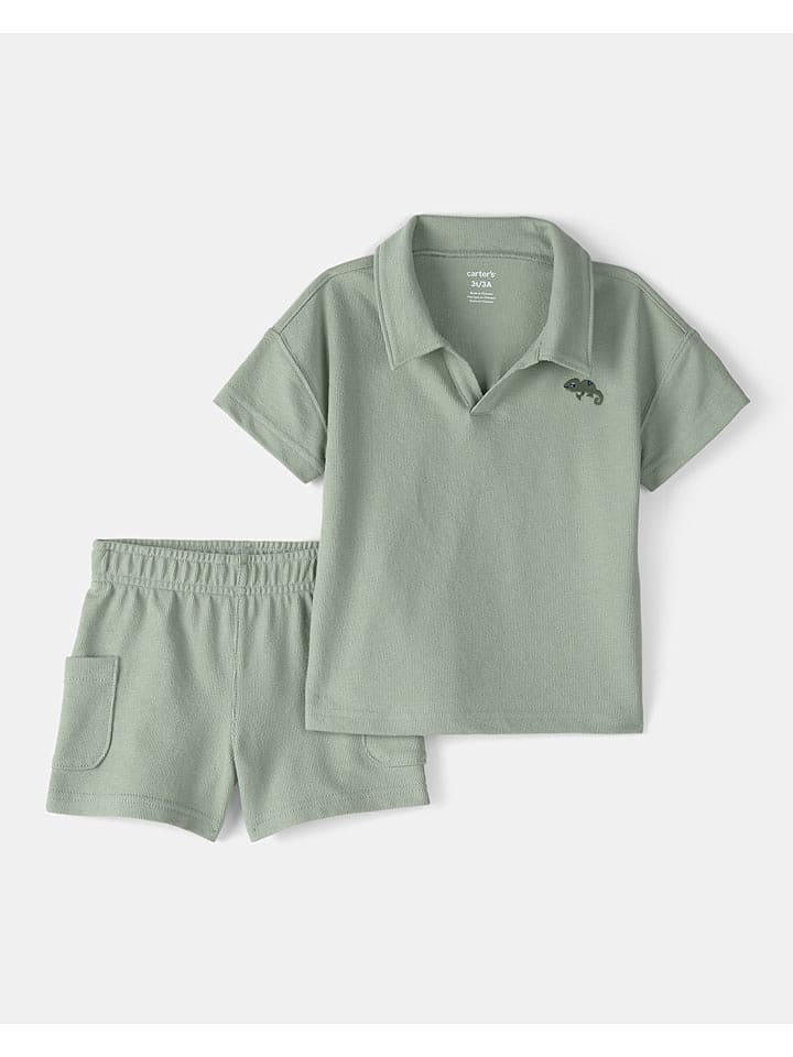carter's 2tlg. Outfit in Khaki - 92