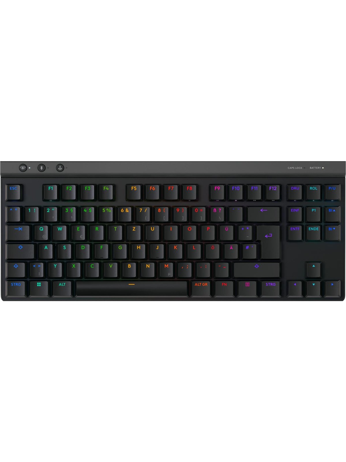 Logitech G515 LIGHTSPEED TKL - Tactile - Gaming Tastatur (TKL) - 80% - Tschechisch - Schwarz