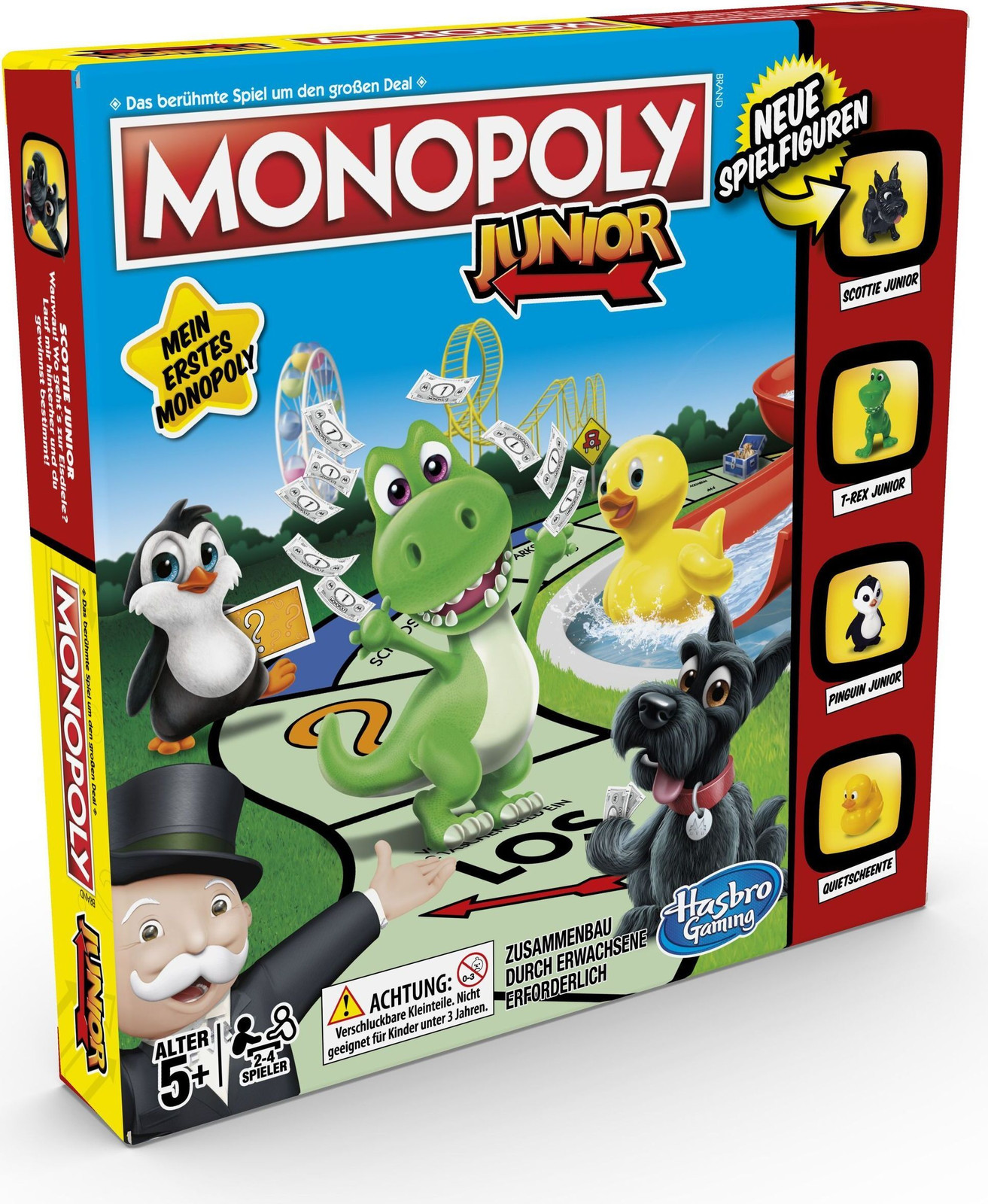 Hasbro Monopoly Junior Bordspel voor kinderen vanaf 5 jaar