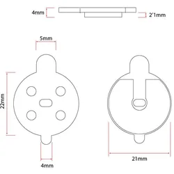 CT001-S Belag sinterisiert fuer NIU [Ewheel] - 2 Sätze