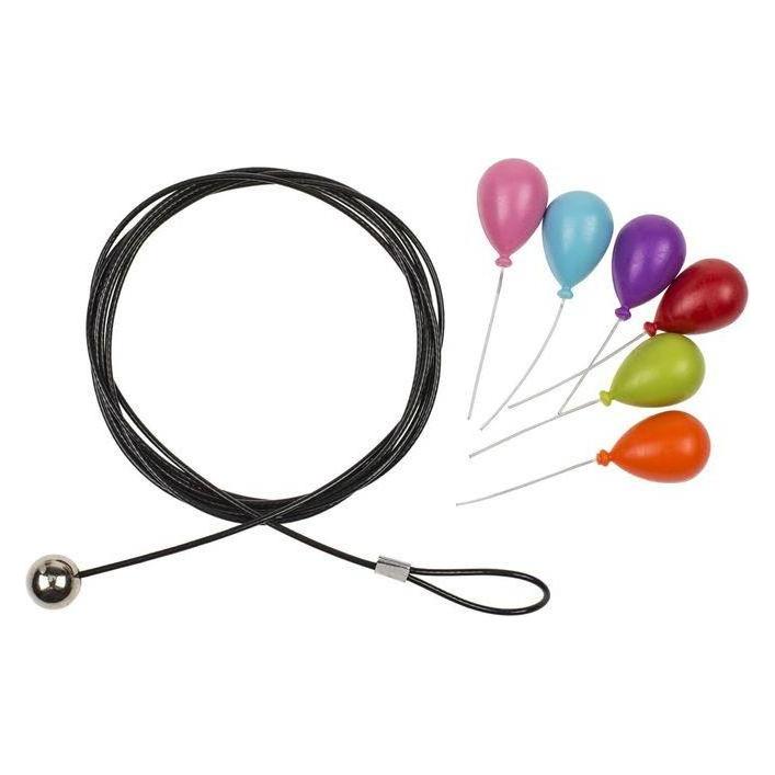 Weltbild Metall-Fotodraht mit 6 Magneten Luftballon (54414288)