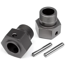 HPI BAJA 5B 2.0 WHEEL HEX HUB 24x27mm (GUNMETAL/2Stk)