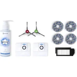 Ecovacs Zubehörset D-KT01-0027 für Deebot X1 Omni, Staubsauger Roboter Zubehör, Mehrfarbig