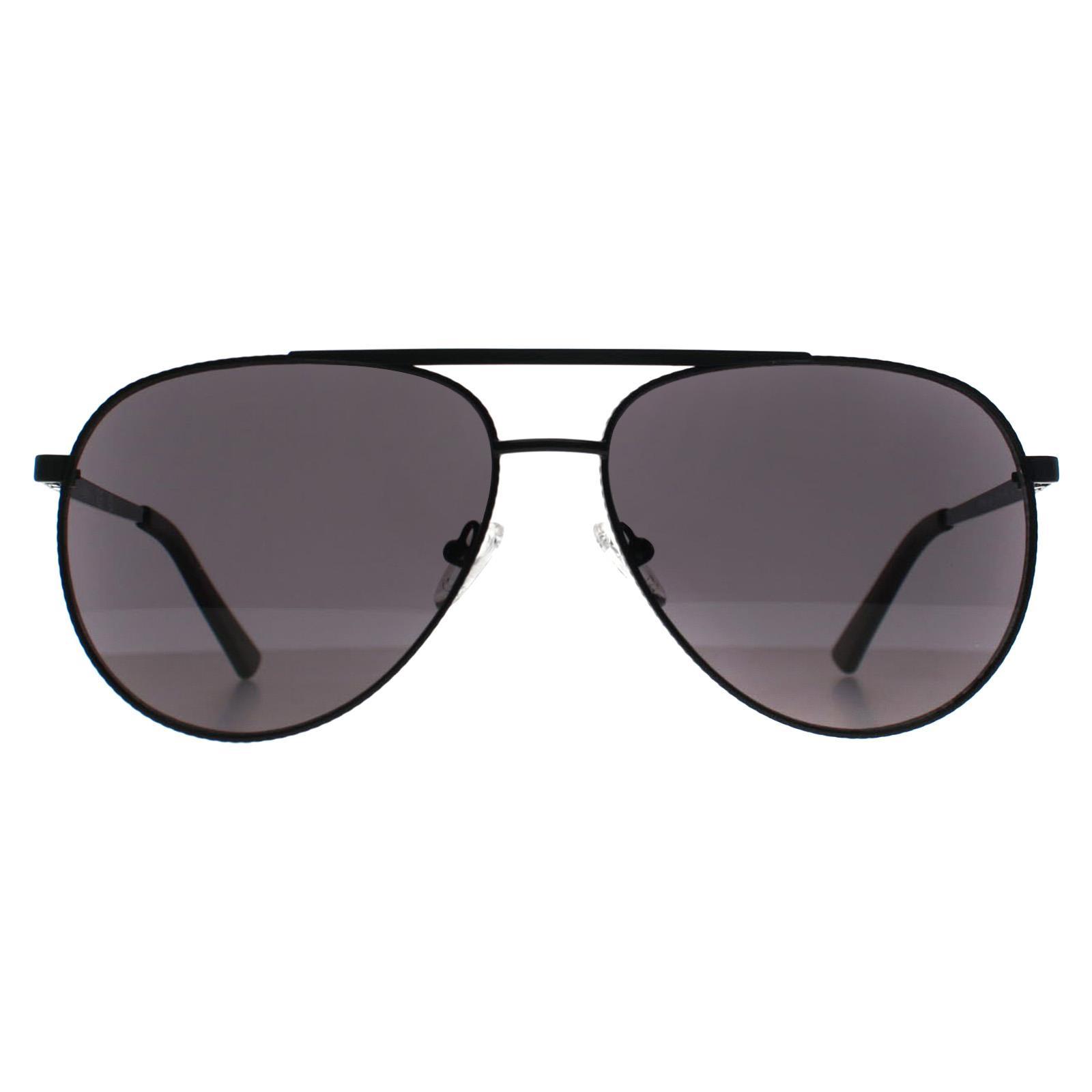 Guess GF5080 02A matzwarte grijze zonnebril