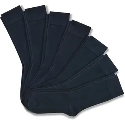 Tchibo - 7 Paar Socken - Herren - Gr. 44-46 - dunkelblau