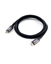 Equip USB Kabel 4.0 C -> St/St 2.00m 8K/60Hz schwarz Digital/Daten m (128383)