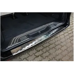 Konjac Sponge, Auto Innenraum Zubehör, RVS Achterbumperprotector compatibel met Mercedes Vito & V-Klasse 2014-2019 & Facelift 2019- Ribs