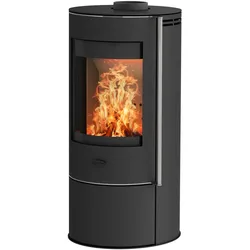 Fireplace  Kaminofen  Zeitbrandofen  Rondale  Stahl  (5  kW)