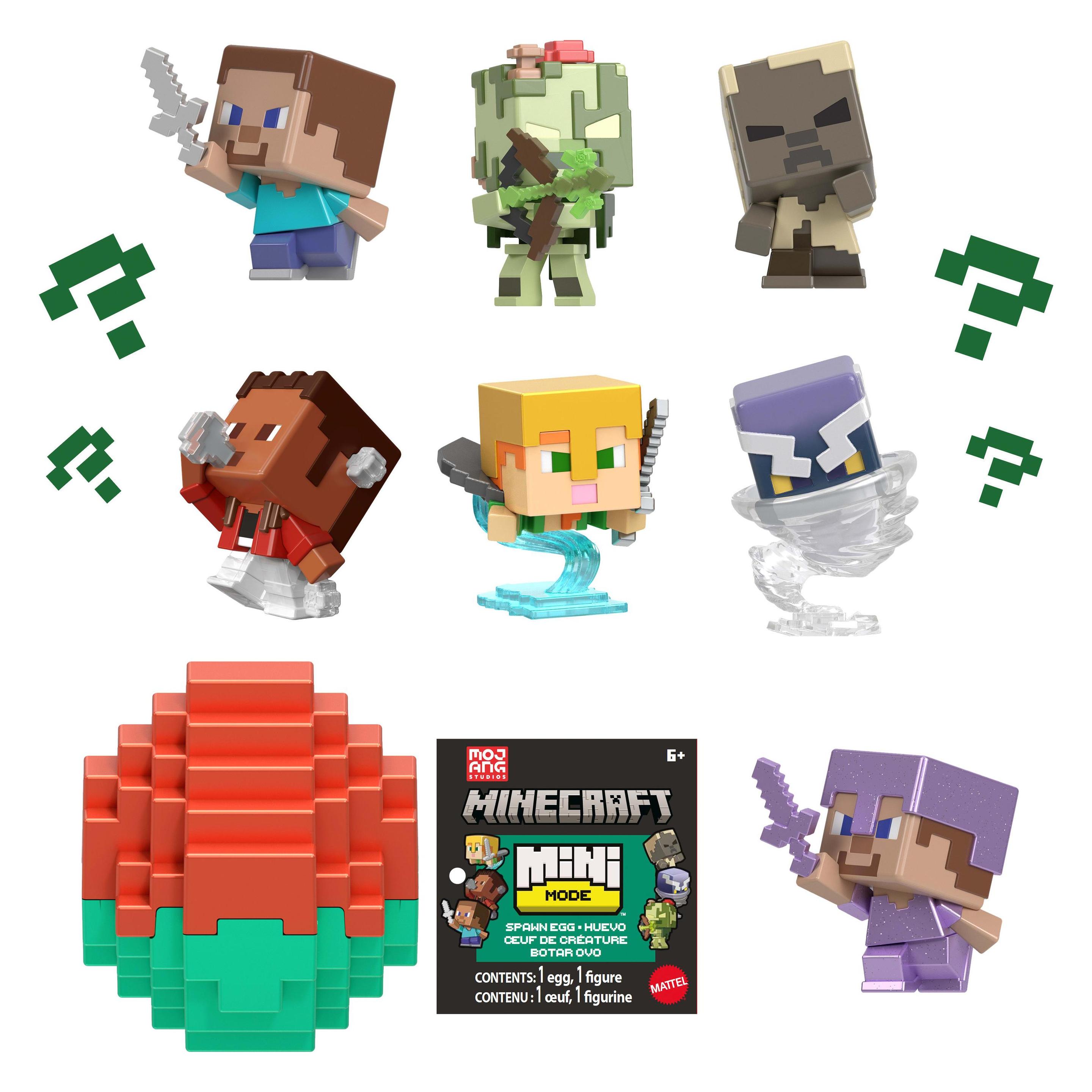 Minecraft Mini Mode Spawn Egg (assortiert - Zufallsprinzip) (HXT64)