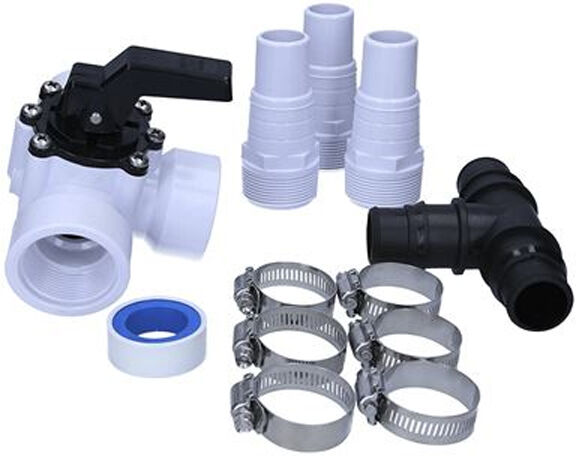 Kit by-Pass Poolstar POOLEX 32/38mm pour pompe à chaleur piscine hors-sol ou enterrée