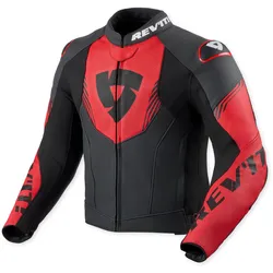 Revit Argon 3 perforierte Motorrad Lederjacke 56