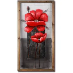 NTK-Collection Wandbild Mohnblume