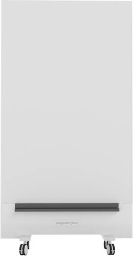 Magnetoplan Whiteboard Infinity Wall, mobil (B x H) 1000mm x 1900mm Weiß emailliert Beide Seiten nutzbar, Inkl. Rollensatz