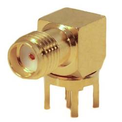 Mueller Electric BU-1420701301 Adapterstecker SMA-Buchse - Leiterplatte Messing