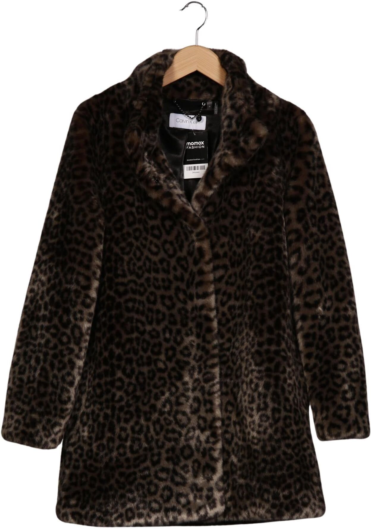 Calvin Klein Damen Mantel, Braun, Gr. M, Synthetik - Second Hand