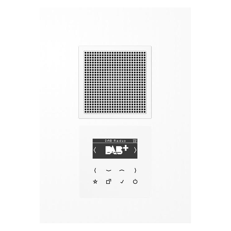 JUNG Smart Radio DABLS1WW DAB+ Set Mono (DAB+, FM, WLAN) (DABLS1WW)