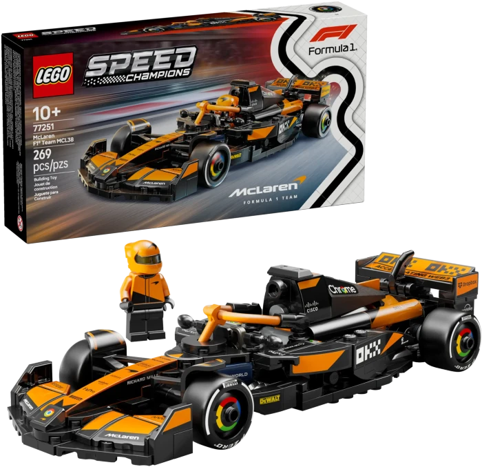 LEGO Speed Champions 77251 McLaren F1 Team MCL38 Rennauto