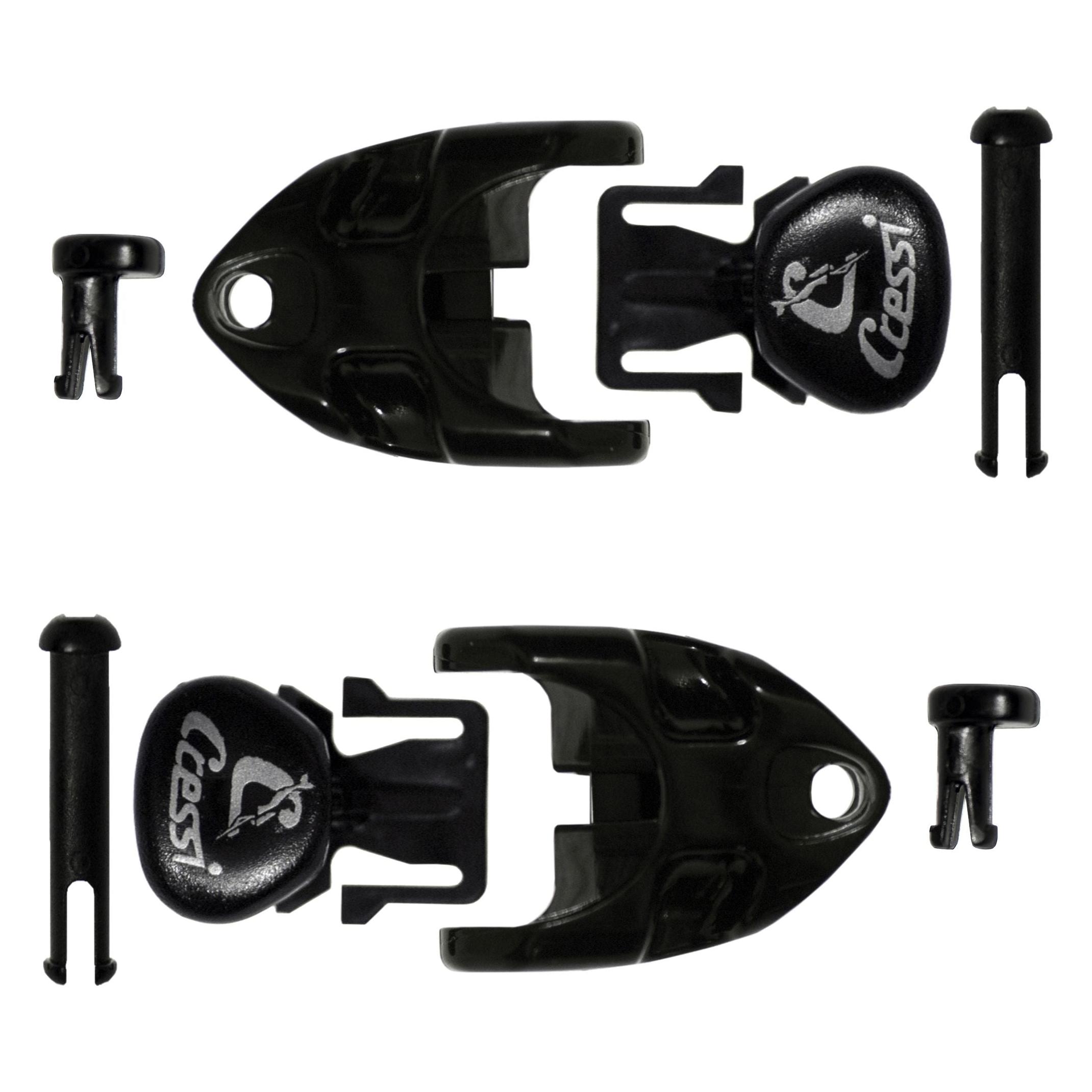 Cressi Buckles of Marea/Marea Jr/Sky/Sky Jr/Ocean (black) (DZ210021)