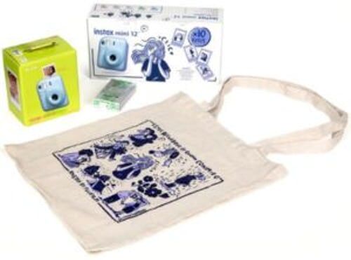 Fujifilm Instax Mini 12 Pastel Blue Instant Camera Kit