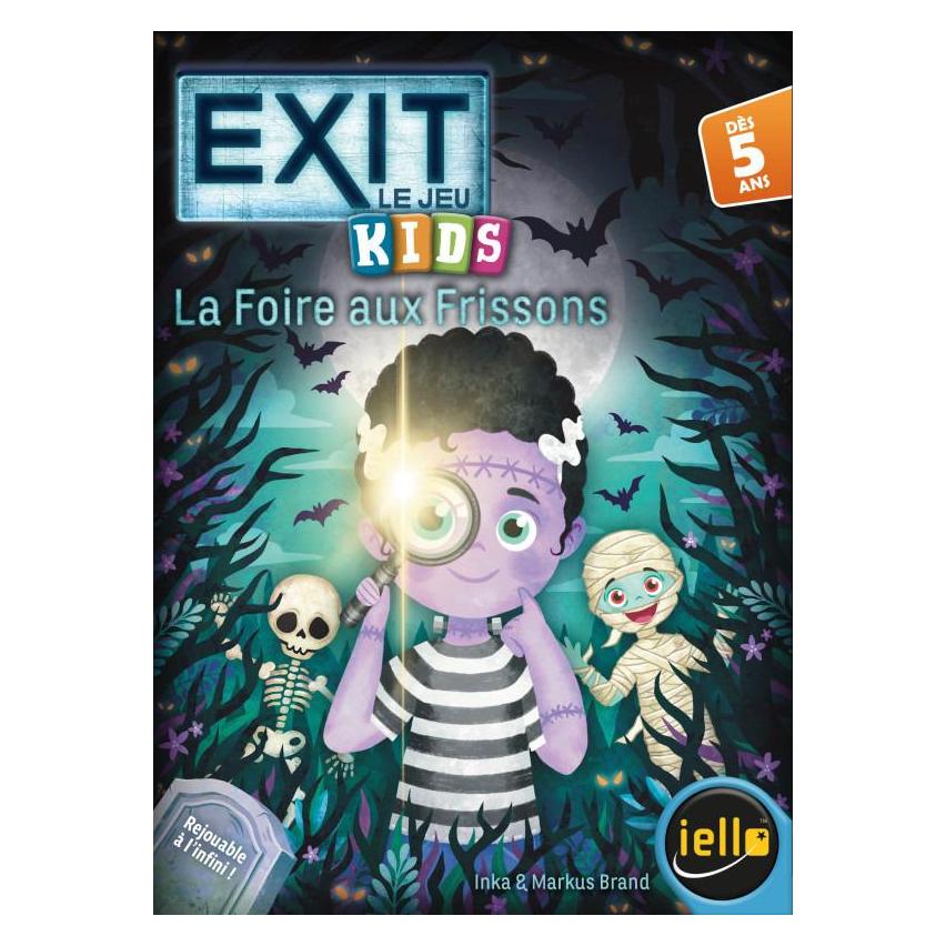 Iello Jeu - Exit Kids : La Foire aux Frissons (Französisch, 1 - 4 Spieler) (70497)