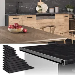 Vicco Küchenarbeitsplatte R-Line Anthrazit 40 cm