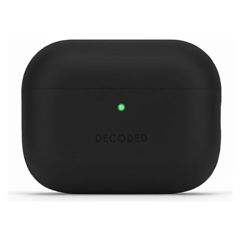 Decoded Silicone Case Apple Airpods Pro 3 Black (Kopfhörer Hülle) (D26APP3C1PK)