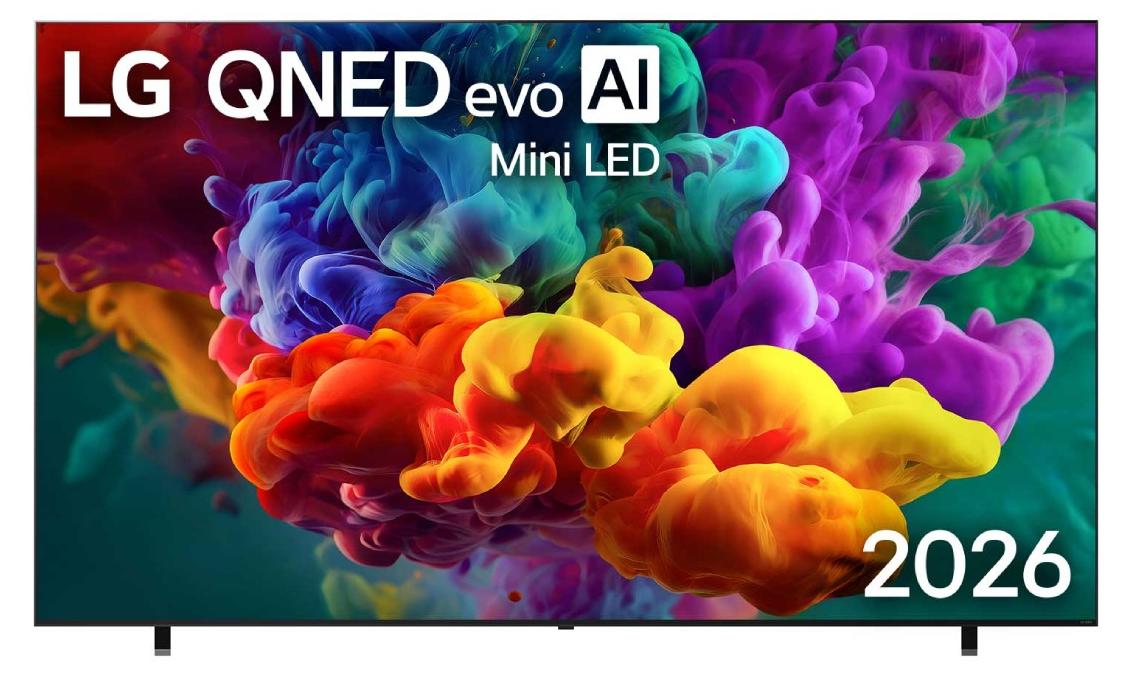 LG 100QNED87B6, 2,54 m (100"), 3840 x 2160 Pixel, QNED MiniLED, Smart-TV, WLAN, Schwarz