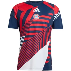 adidas FC Bayern München Aufwärmshirt 2026/27 Herren KE8590 - night indigo/better scarlet 3XL