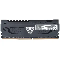 Patriot Viper Steel PVS432G320C6 Speichermodul GB DDR4 (1 x 32GB, 3200 MHz, DIMM), RAM, Grau