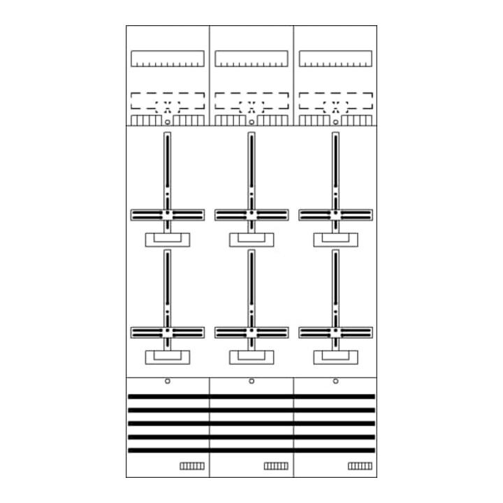 Striebel&John Zählerfeld 9RE 6Z vorverdrahtet DF39G6 ; STRIEBEL & JOHN (2CPX054118R9999)
