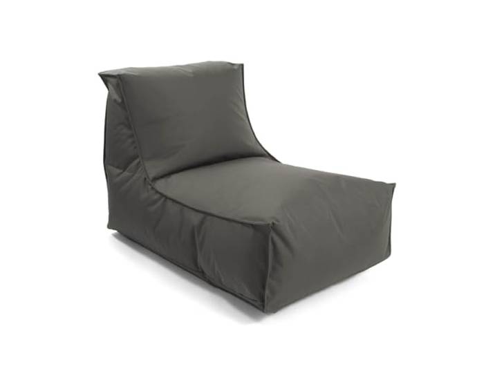 mokebo Sitzsack für Kinder & Erwachsene 'Der Sundowner', Bean Bag mit Füllung oder Bodenkissen für Indoor & Outdoor, auch als Liegekissen, Relaxliege oder Liege in Anthrazit