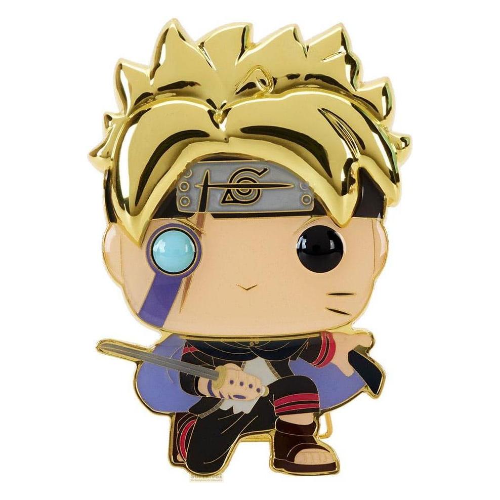 Funko Boruto: Naruto Next Generations Loungefly POP! Pin Ansteck-Pin Boruto w/Chase 10 cm Display (12) (FKBNGPP00061)