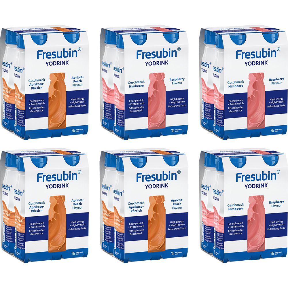 Fresubin YoDrink Mischkarton 24x200 ml Flüssigkeit