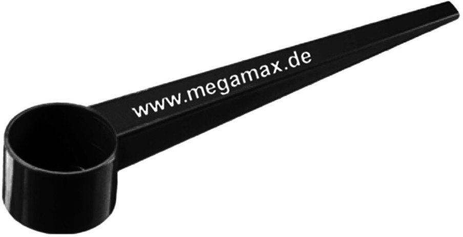 Dosierlöffel 25 ml schwarz Megamax 1stk