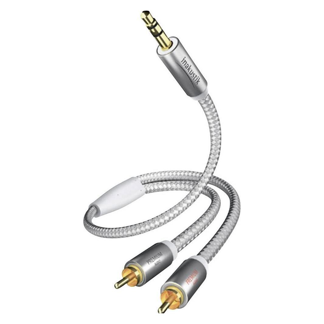 Inakustik Premium MP3 (3 m, AUX Kabel, Cinch Kabel) (00410003)