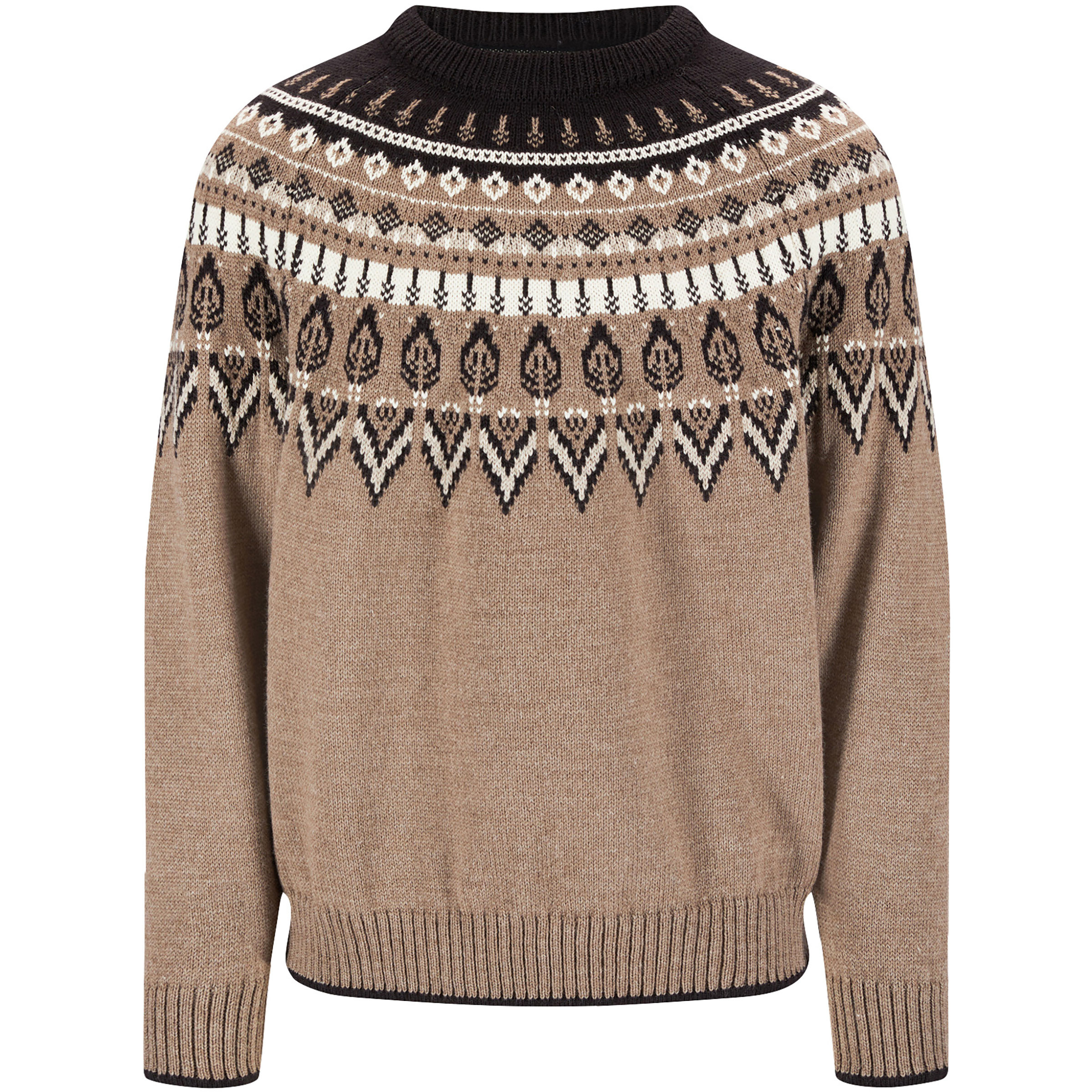 Dale of Norway Sula Herren Pullover braun Größe M Lifestyle Elastisch