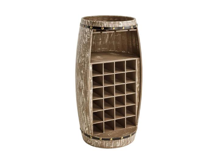 Massivholz Weinregal „Bodega II“ - Shabby Chic Natural Invicta Interiors