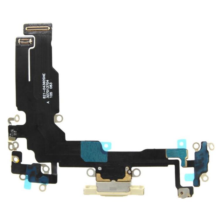 OEM Ladeanschluss Flex für iPhone 15 gelb (Apple iPhone 15) (41401080)