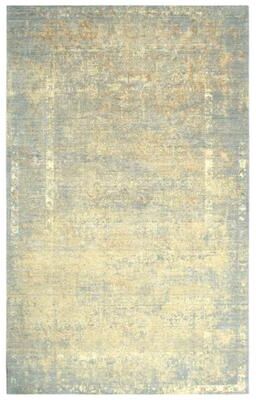 Alora Decor Essential Blue, Grey, and Cream Classic Wool Blend Rug