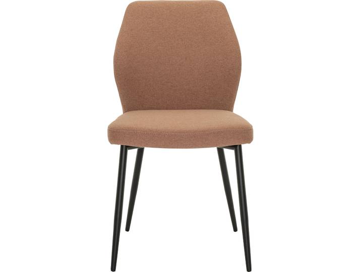 Stuhl Elonie pink Stoff/Metall