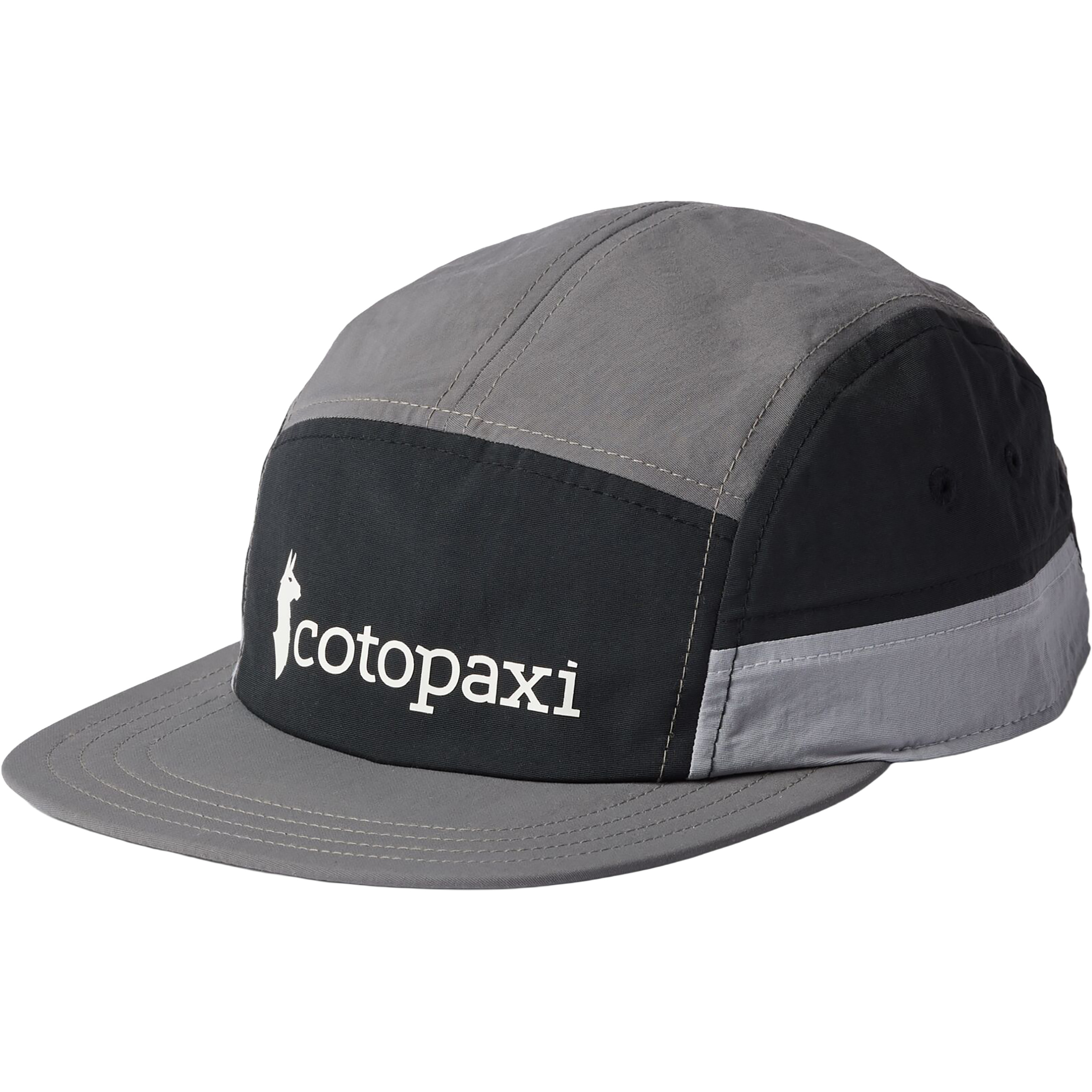 Cotopaxi Tech 5-Panel Cap Basecaps schwarz Lifestyle Atmungsaktiv