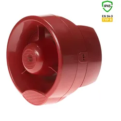RielloFire konventionelle Wandsirene CWS100, rot