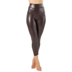 Leggings "Leder", braun