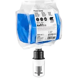 Schaumseife Wepa Satino foam soap Seife blau 500 ml für Wepa Seifenspender 32331100 und 32331060