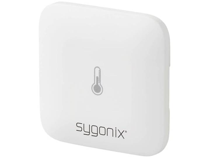 Sygonix SY-6052186 Temperatuursensor en luchtvochtigheidssensor Wit