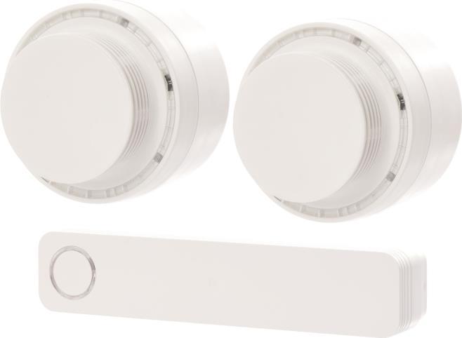 HEKATRON Funk-Rauchschalter-Set ORS Funkset 155 ws