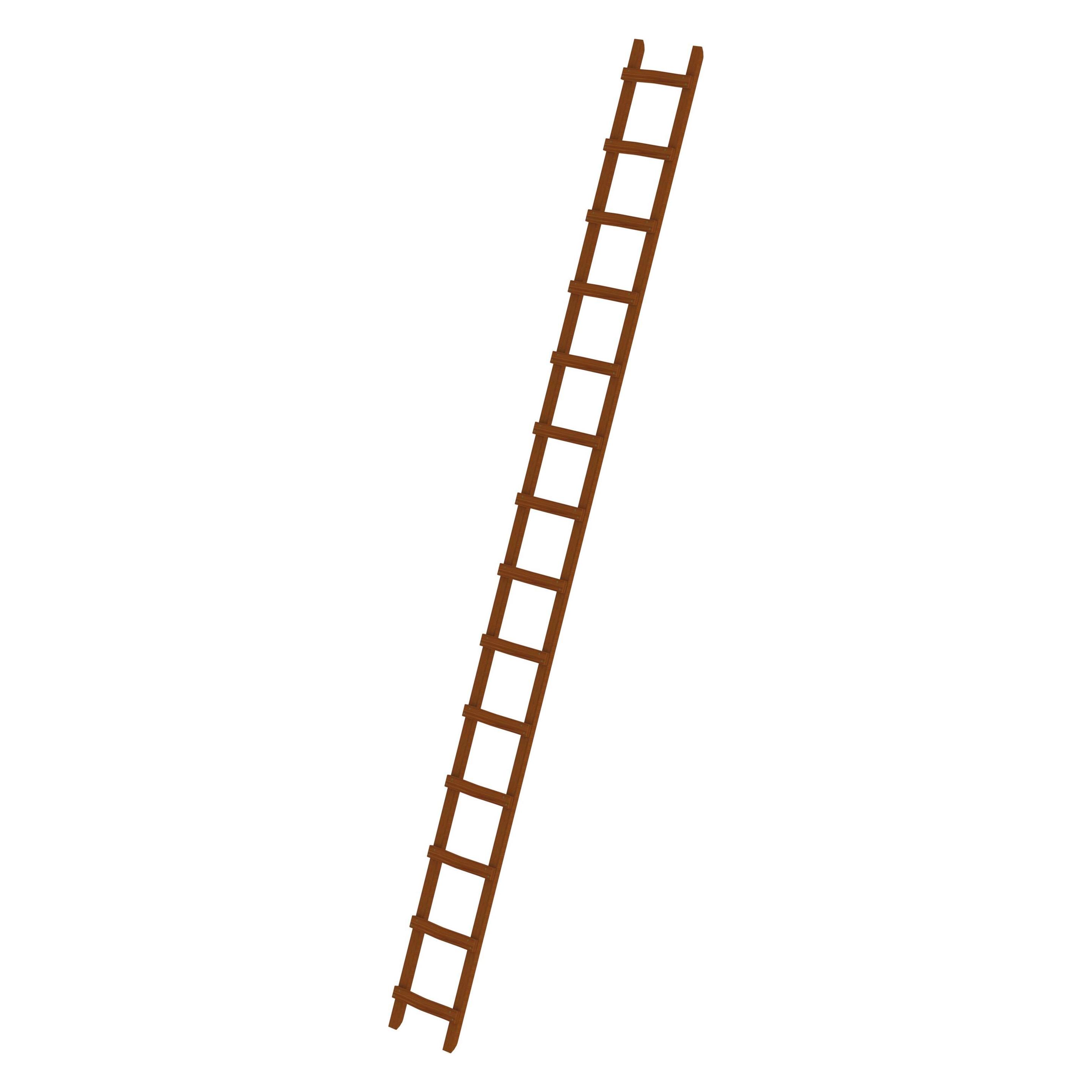 Munk Dachleiter Holz 14 Sprossen (Gerüst, 392 cm) (033122)
