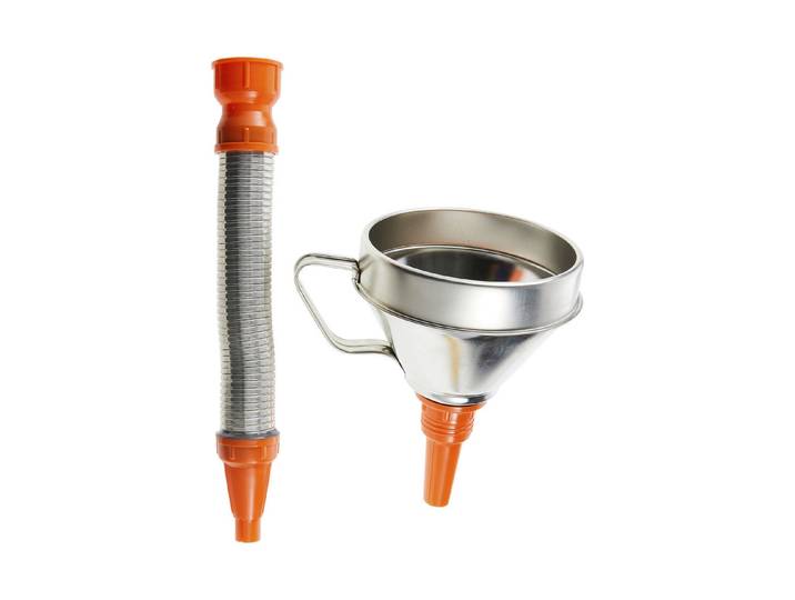 Pressol Kombi-Trichter Grau-Orange-Silber ⌀ 16 × 23 cm